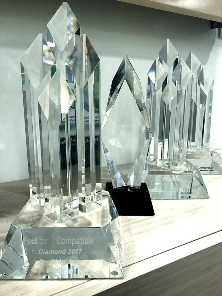 FedEx Compatible Diamond 2017 trophy